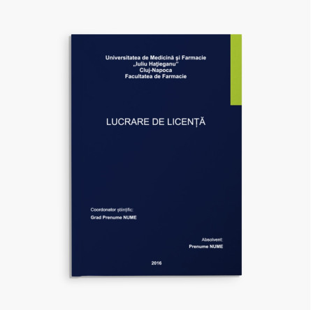 Lucrare de licență Universitatea din Oradea